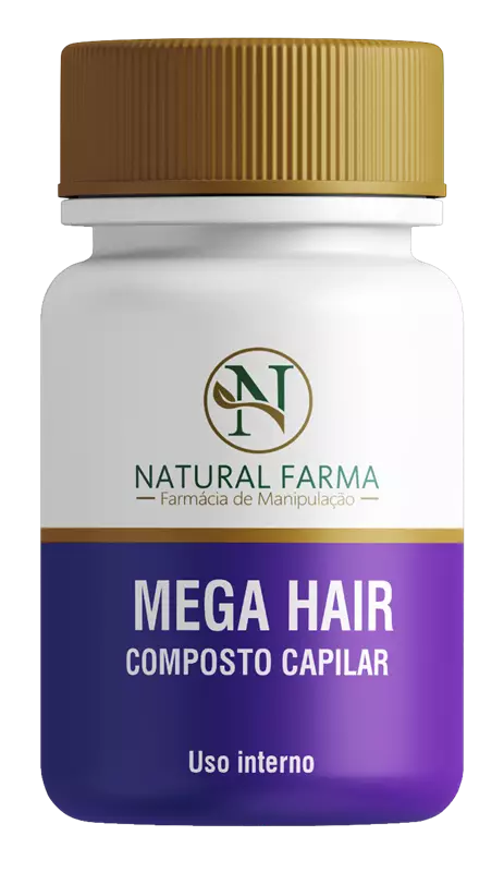 Mega Hair 60 Cápsulas