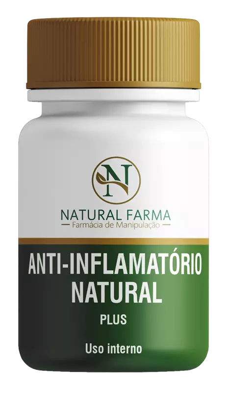Anti-Inflamatório Natural 60 Cápsulas