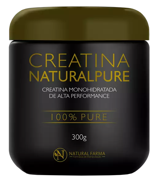 Creatina Natural Pure 300g 