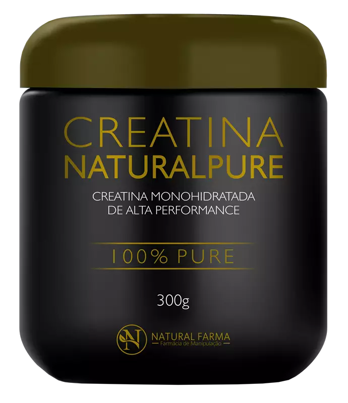 Creatina Natural Pure 300g 