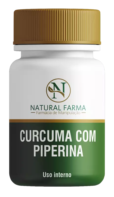 Cúrcuma + Piperina 60 Cápsulas 