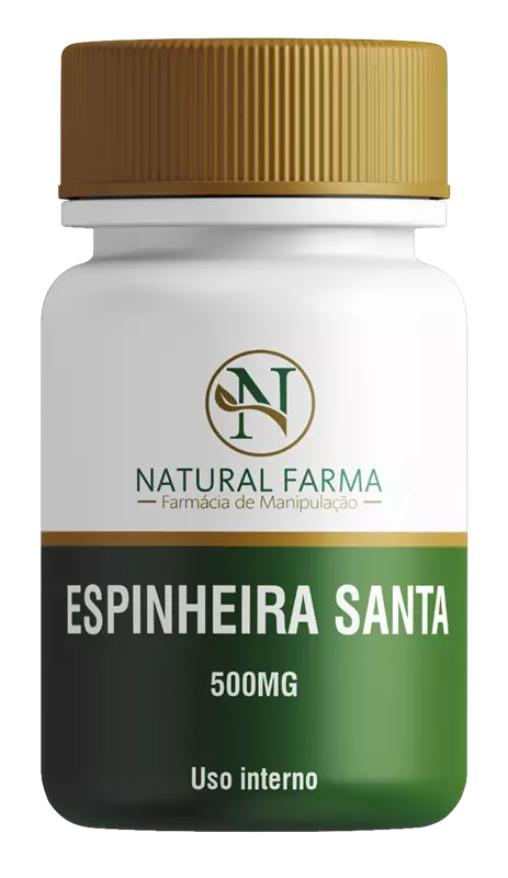 Espinheira Santa 500mg 60 Cápsulas 