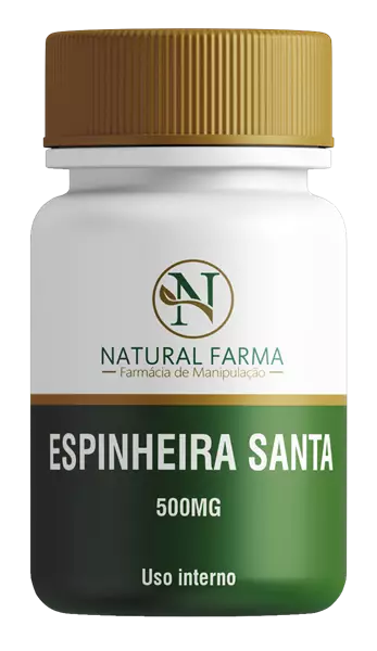 Espinheira Santa 500mg 120 Cápsulas 
