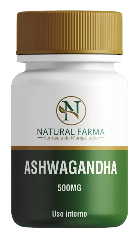 Ashwagandha 500mg 60 Cápsulas 