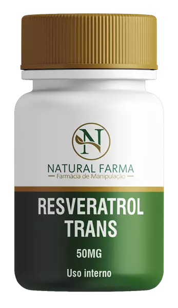 Resveratrol Trans 50mg 30 Cápsulas 