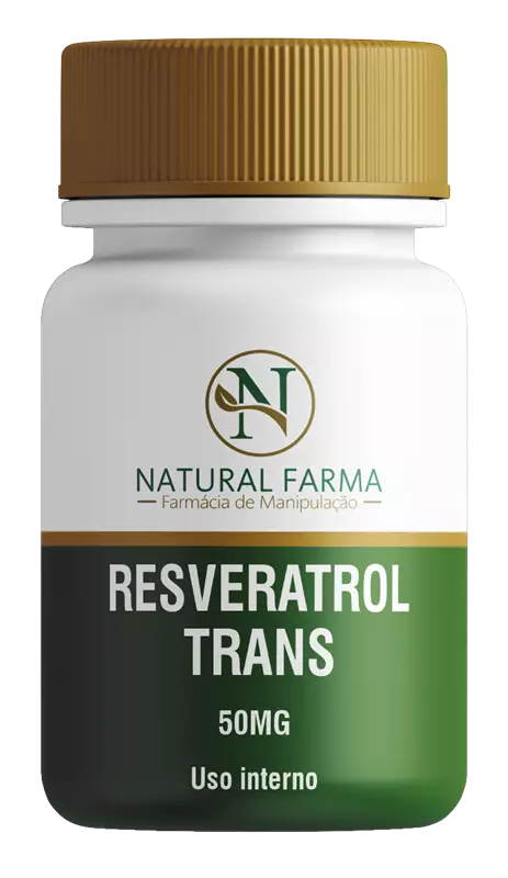 Resveratrol Trans 50mg 30 Cápsulas 