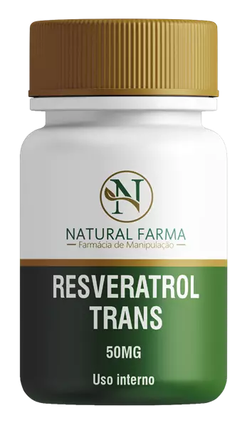Resveratrol Trans 50mg 60 Cápsulas 